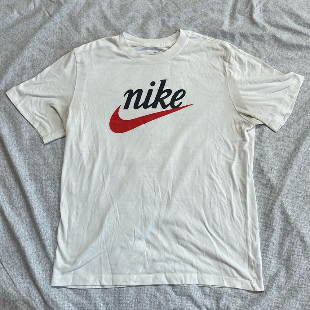 White Nike Tee